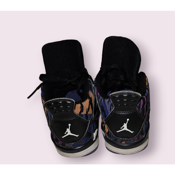 Jordan Retro 4 SE Rush Violet (BQ9041 005) Boys size 10 - Picture 8 of 13